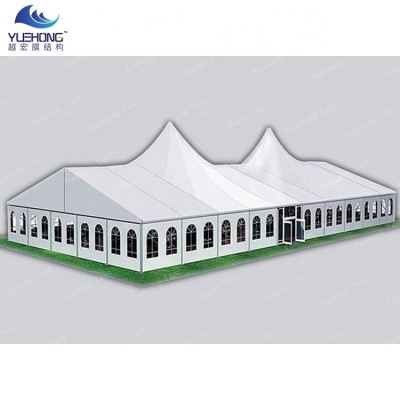 Nice looking outdoor commercial white wedding party event activities exhibition tent structure