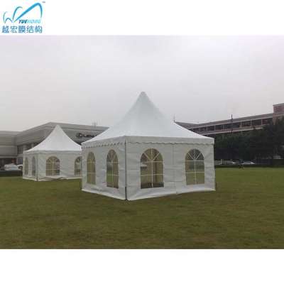 Sgs approved 5x5m 6x6  family party pagoda tent awing tent