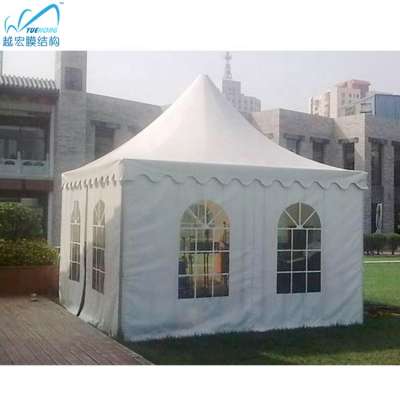 High class 3x3 white pagoda tent for wedding party