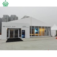 Indoor / Outdoor Commercial Aluminum PVC Exhibition Advertising Tent For Trade Show