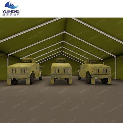 20m aluminum frame fire retardant roof army military tent factory price