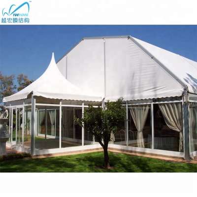 16x22 permanent high peak marquee party tent