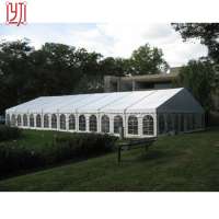 10x25m 10x30m outdoor sun shade big aluminum pvc wedding party ceremony marquee tent