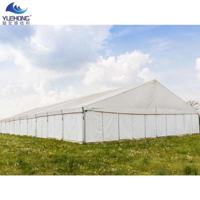 10mx30m big white waterproof wedding marquee tents sale in nigeria